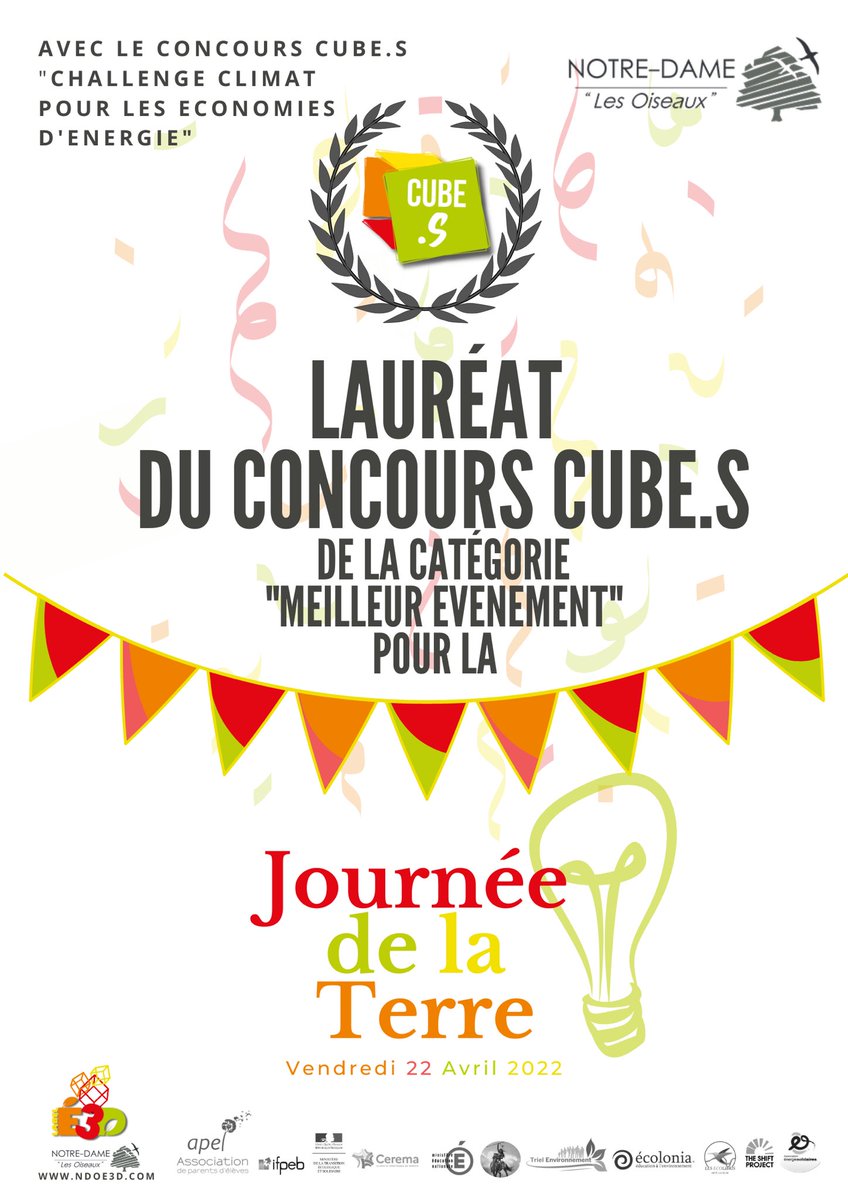 🧑🏻‍🎓Lauréat du concours CUBE.S ! 🧑🏻‍🎓