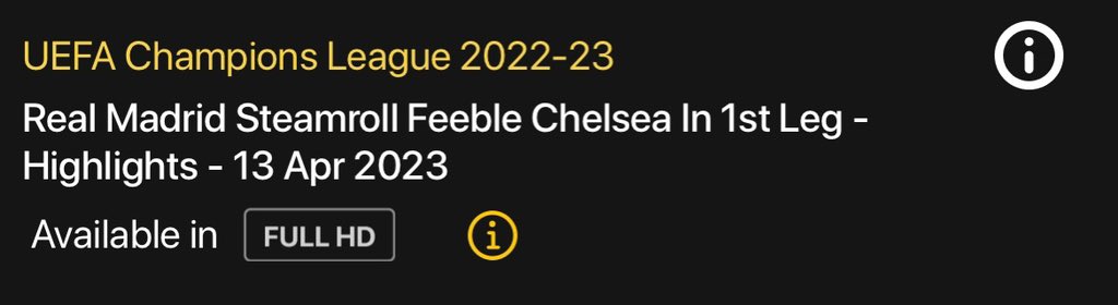 TomChelsea13's tweet photo. In all these years, I’ve come across headlines and captions describing Chelsea in various ways. From positive adjectives like ruthless and scintillating to negatives like pathetic and shambolic. Yesterday was an all time low as for the first time I read “feeble” Chelsea. #CFC https://t.co/7Xqu15K5DU