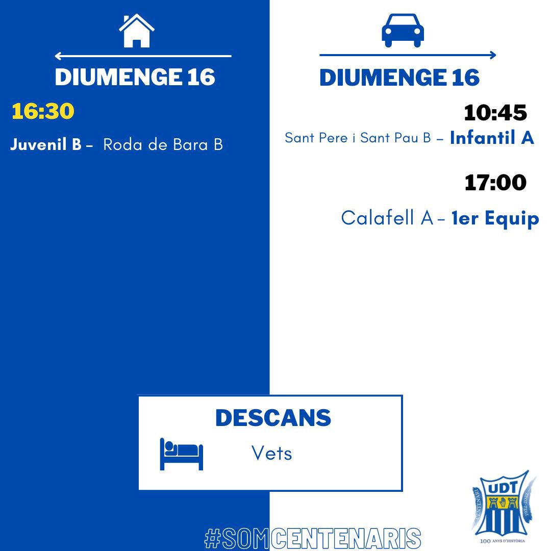 Partits de cap de setmana!🔵⚪️
#torredembarra