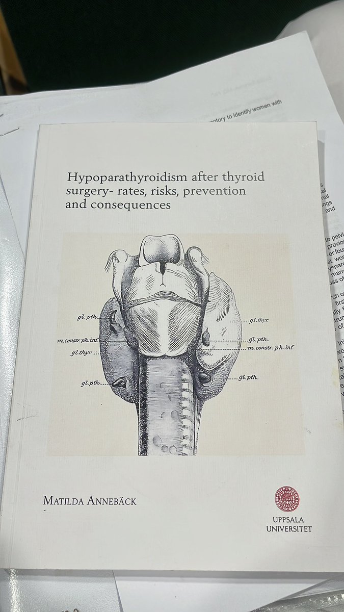 Fantastic defence by Matilda Annebäck today and <a href="/uppsalauni/">Uppsala universitet</a> rejoices in welcoming a new and extraordinarily well deserved PhD! Proud to co-supervise!!!