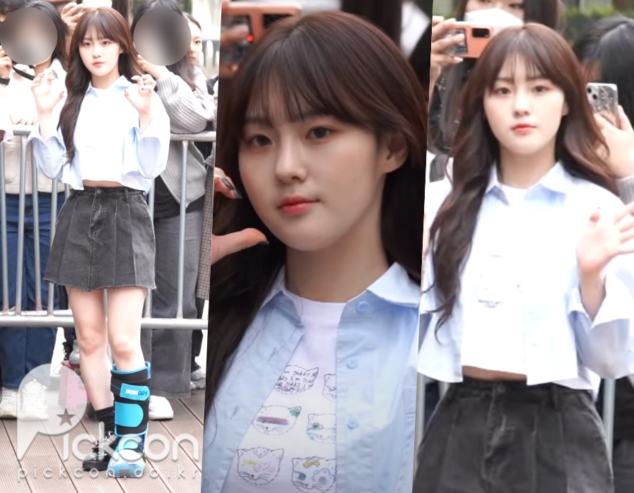 Kep1erチェヒョン 半ギプス×松葉づえで『ミュージックバンク』出演へ