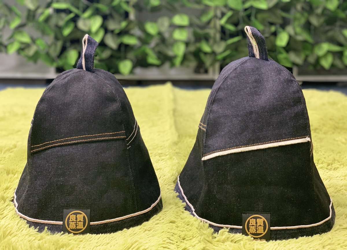 best_sauna_hat's tweet photo. ✅4/16（日）店頭放出品 
前回1個のみ販売した黒デニム×青デニムの
スペシャルモデル Mサイズ ＆ Lサイズで再登場。

 https://t.co/HhdvUi929D 

#サウナハット #限定品 #ベストサウナハット #下北沢 #デニムサウナハット #セルビッチ #ローデニム https://t.co/1gdrh4XZot