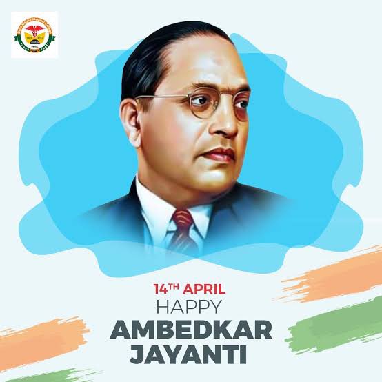#भारतीय_संविधान" के शिल्पकार, भारत के प्रथम कानून मंत्री, शोषितो व वंचितों के मसीहा, विश्व रत्न बाबा साहेब #डॉ_भीमराव_अंबेडकर_जी की जयंती पर हार्दिक शुभकामनाये ❤️🎉