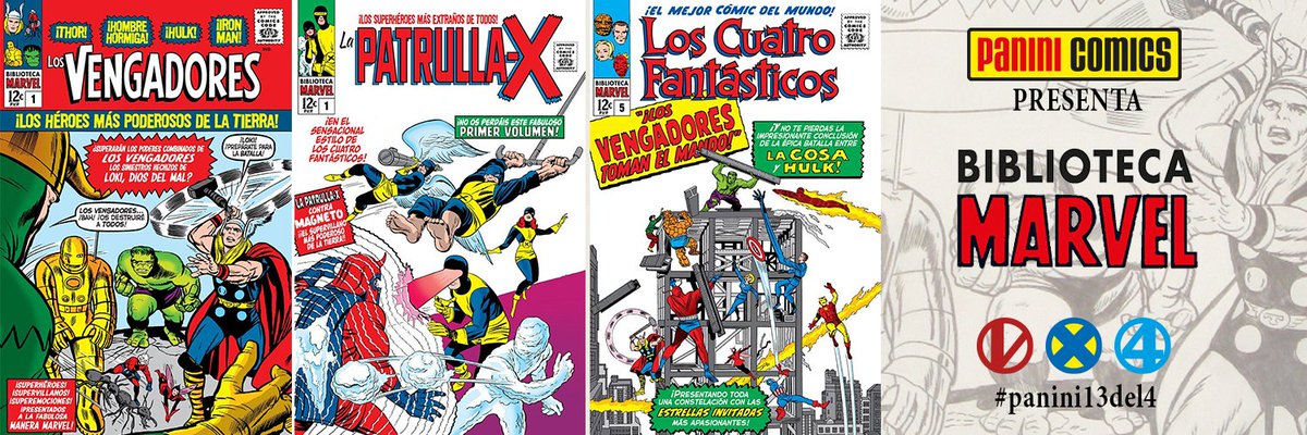Gracias a todos los que seguisteis ayer los tweets de #BibliotecaMarvel de 1963. Queremos celebrar la aparición de las dos nuevas series SORTEANDO este Marvel Limited Edition de Spiderwoman. 
Follow + RT a este tweet. 
Hasta el 16 de abril. 
panini.es/shp_esp_es/cat…
#PaniniComics