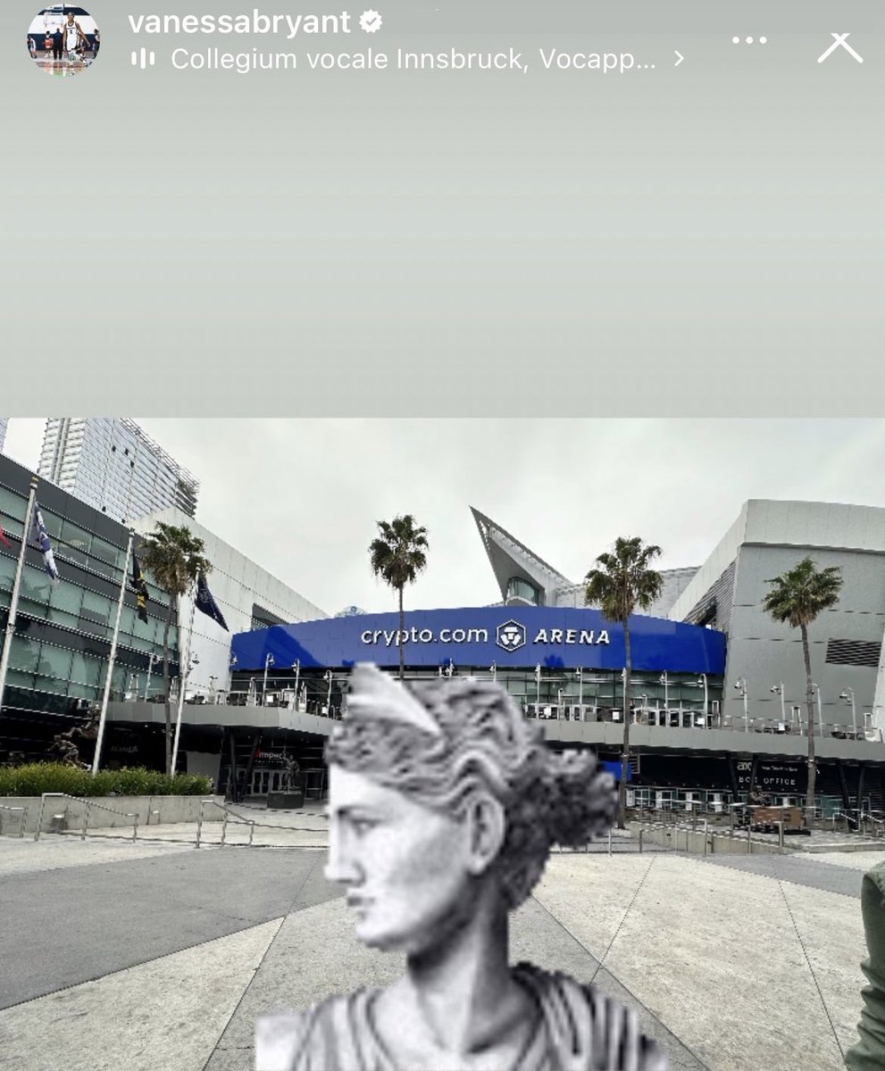 Vanessa Bryant hinting that Kobe is getting his statue soon 👀