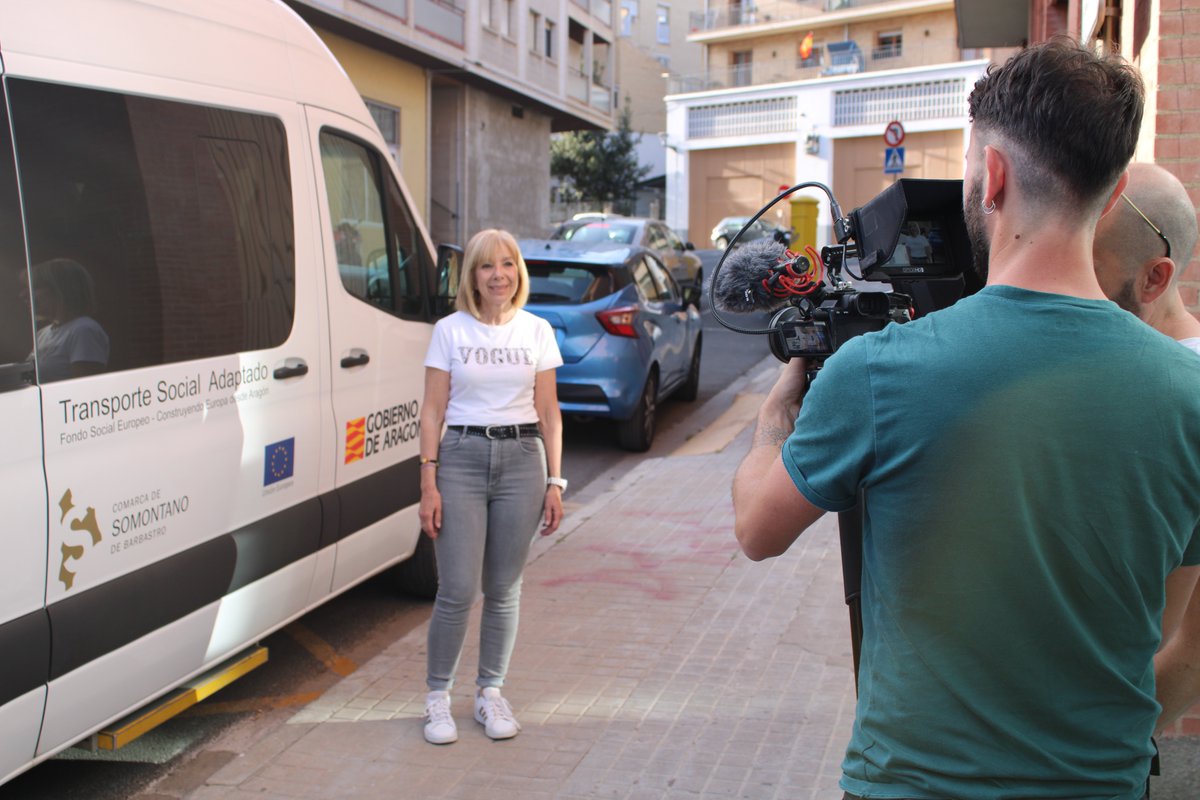 MaderueloPablo's tweet photo. En estos días de rodaje por Aragón, hemos conocido soluciones innovadoras impulsadas desde la movilidad sostenible para dar respuesta a la dispersión de la población y a la necesidad de reducir la contaminación. Pronto, conoceremos estas historias. https://t.co/PUmU3VGd0e