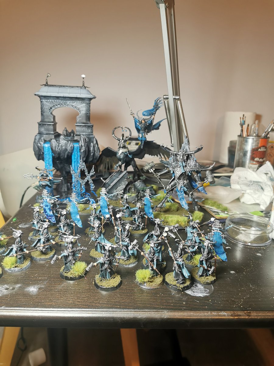 Last time out with the lumineth for a little while at #bloodtithe with team M.A.D. Looking forward to seeing everyone!