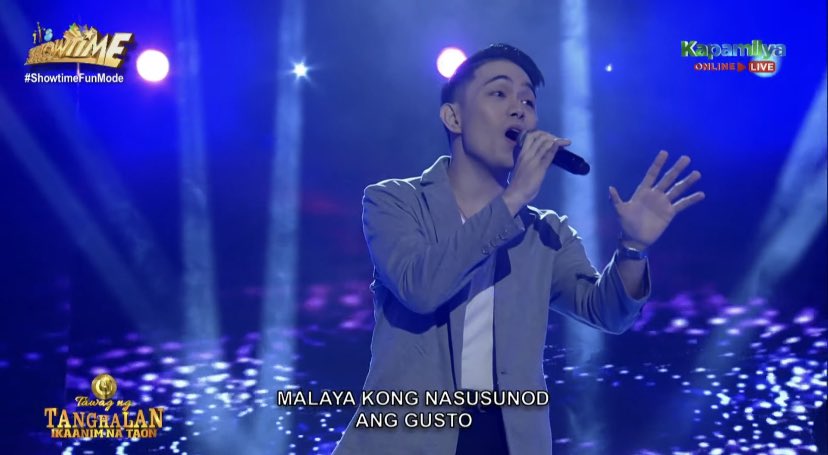 ViceGandaorg's tweet photo. itsShowtimeNa: 🎙️BATTLE OF VERSIONS! Ang ‘Mabuting Businessman-Aawit’ ng Lipa City, Batangas - CHRISTIAN TIBAYAN! #ShowtimeFunMode
WATCH & SUBSCRIBE NA DITO:
https://t.co/1gl7ez5F6U https://t.co/6ejwaK2Y0J
