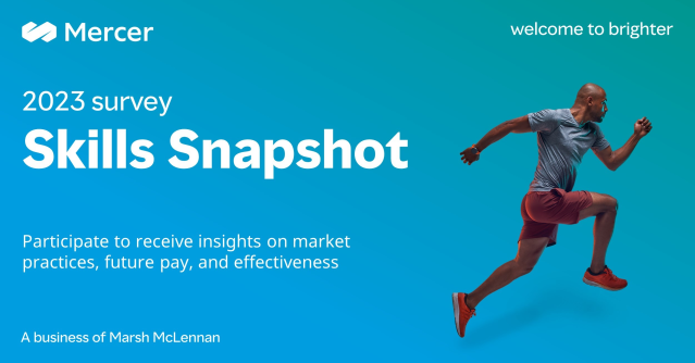 2023 Skills Snapshot Survey | Mercer Italia bit.ly/3KBZ2Xd