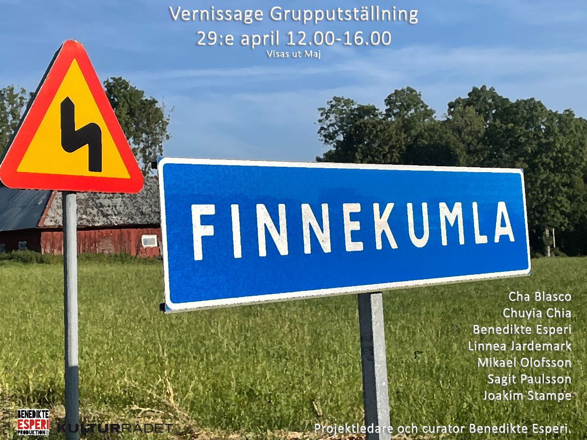 TeaterTrixter's tweet photo. Vernissage Grupputställning i Finnekumla 29:e april 12.00-16.00. - https://t.co/HM62hGAMov https://t.co/Rm0iJtTZoo