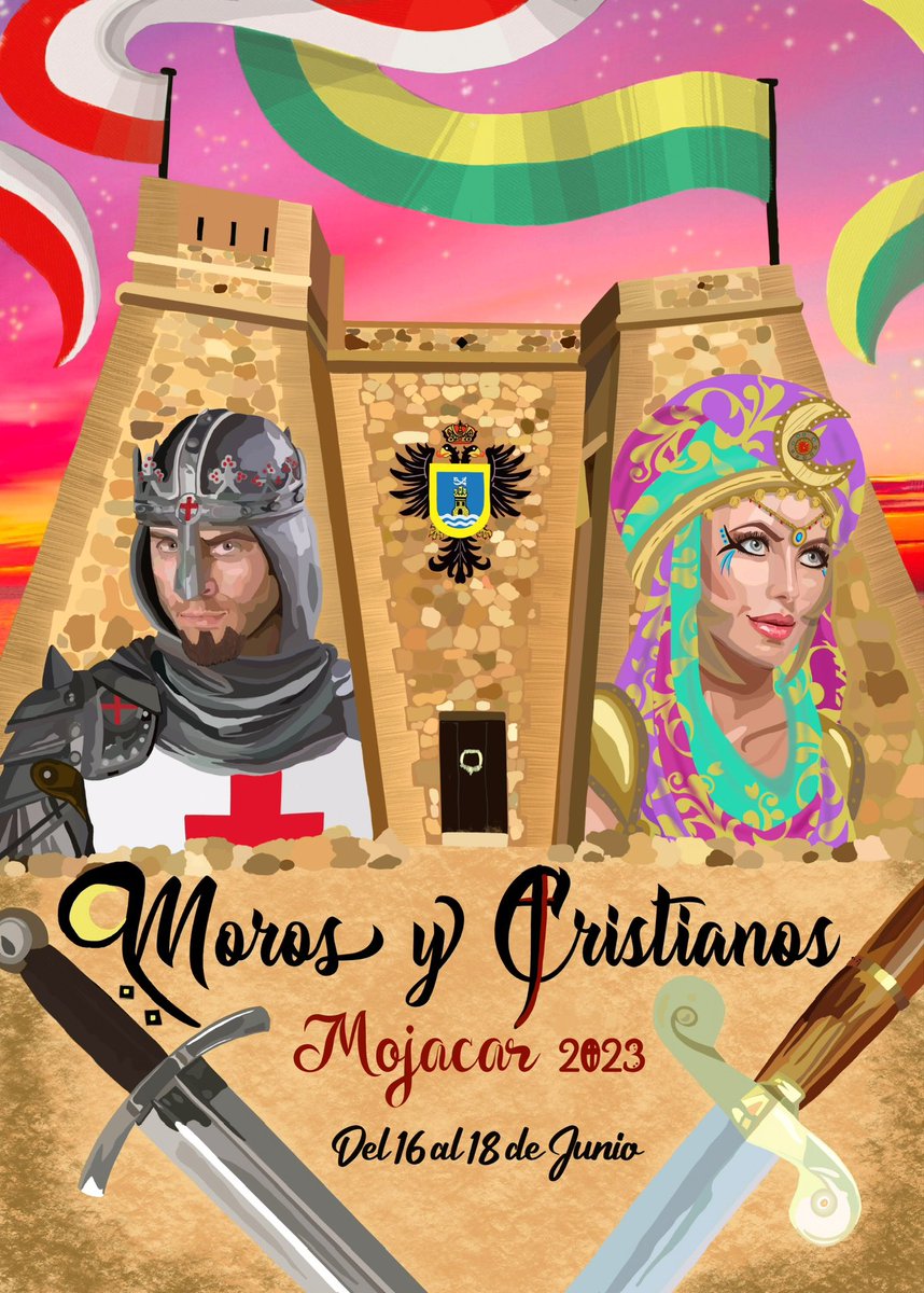 Moros y Cristianos de Mojácar - Al-Mosaquer tweet media