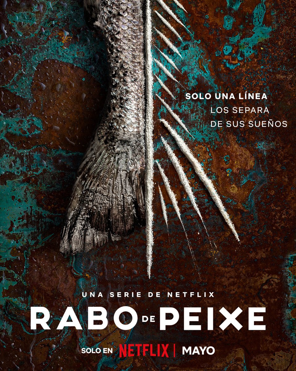 En este agua tú eliges si quieres ser pez o tiburón.
                    🦈                🐟                   
🌊🌊🌊🌊🌊🌊🌊🌊🌊🌊🌊🌊🌊🌊🌊
La serie portuguesa #RaboDePeixe llega en mayo.