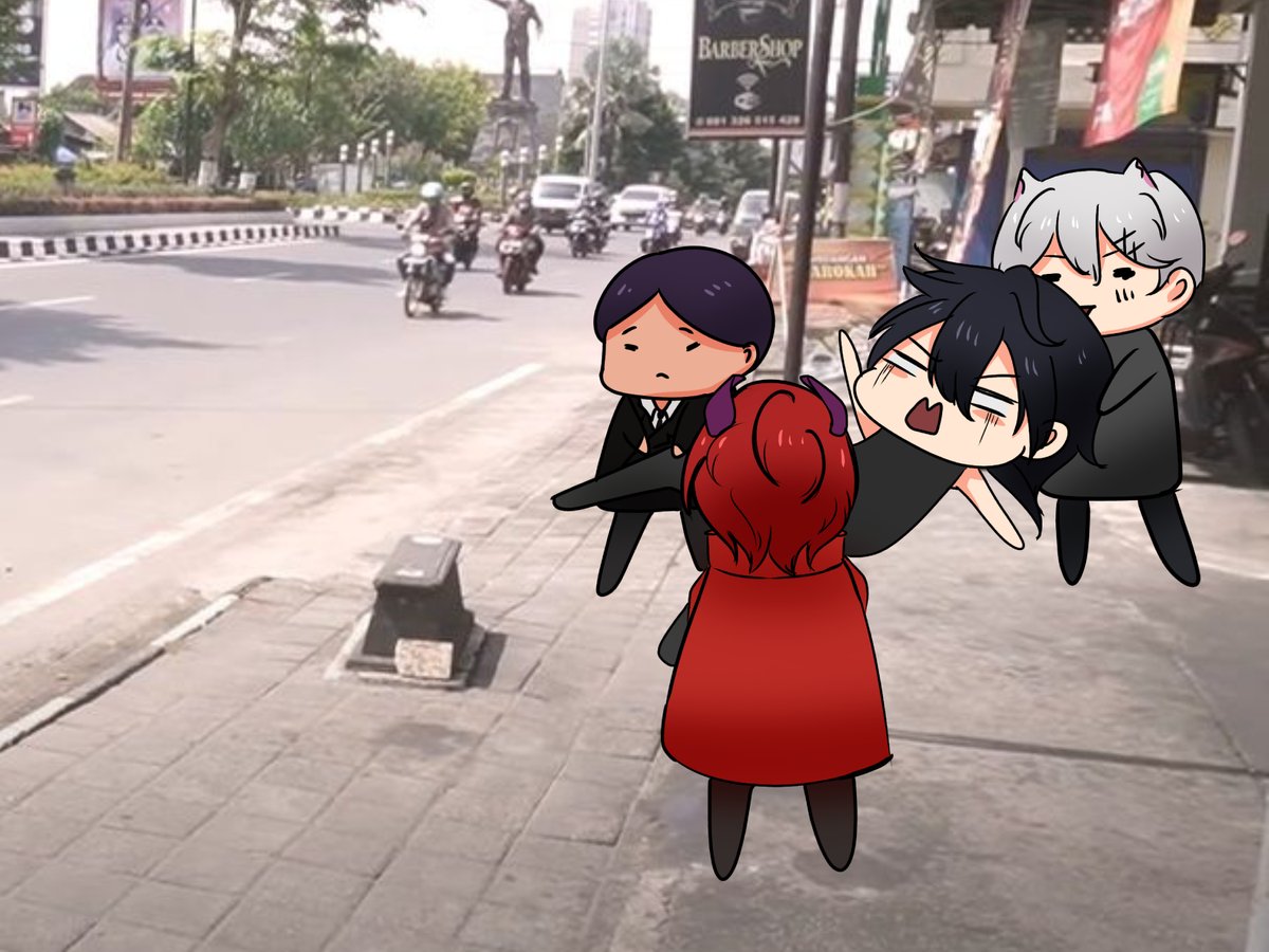 WorldEyeS_LIVE's tweet photo. WEComic EPS 1

Suatu hari dirapat internal WorldEyeS. 

Jangan ditiru perilakunya Boy ya teman-teman WorldEyeS, tapi kalo mau bantuin mimin buat gotong Boy gapapa kok 😉

Art by : @Akari_Tyumval 

#WEComic #WEMeme #Vtubers #VtuberID #comics #meme #Memevtuber https://t.co/EtrsPGTI6W