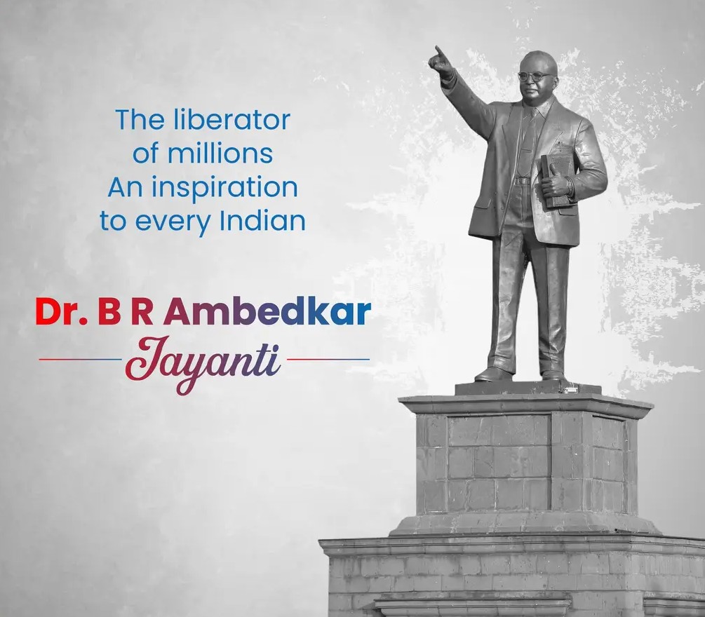 IamB_Swapnil's tweet photo. वंचित, शोषितांना उचित न्याय मिळवून देणारे, भारतीय राज्यघटनेचे शिल्पकार, #भारतरत्न महामानव डॉ. बाबासाहेब_आंबेडकर यांच्या जयंती निमित्त विनम्र अभिवादन..! #ThanksAmbedkar #JaiBhim #BharatRatna https://t.co/VBT95vp3Uq