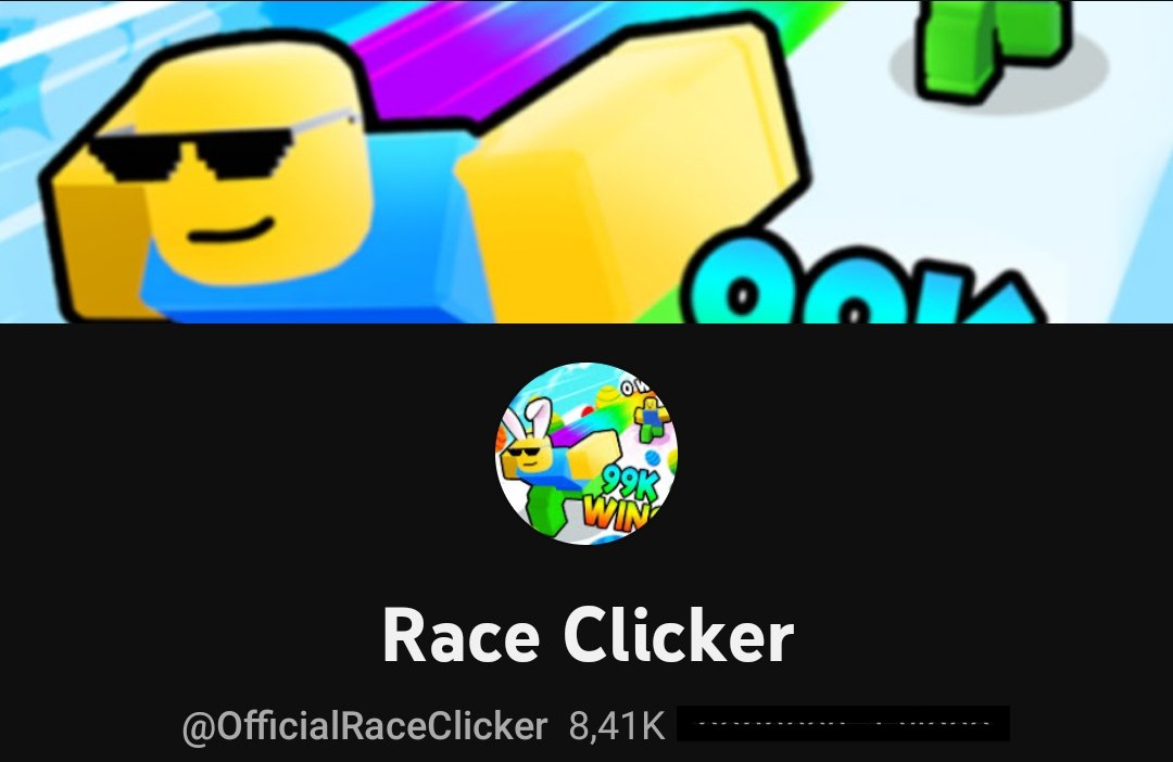 Race Clicker - Roblox Game (@RaceClicker) / X