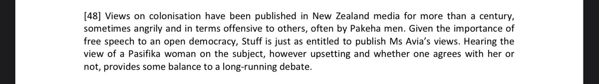 In case anyone missed it, the Media Council did not uphold complaints about Stuff’s publication of Tusiata Avia’s poem and feature. Here is my personal favourite line from the decision.