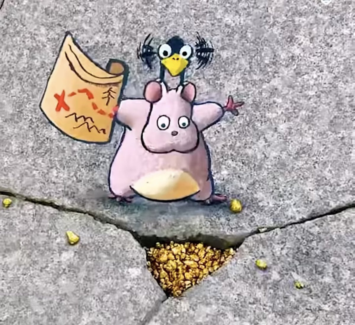 ChongyanmMa's tweet photo. By using artistic creations, enliven the neighborhood and streets. They are so endearing and unexpected, yet also so believable. Perhaps to add some artwork along the sidewalk to motivate people to stay active@artsageingntu; #artaging; #AG6309Wk8AY22T3 https://t.co/I9d53XaMud