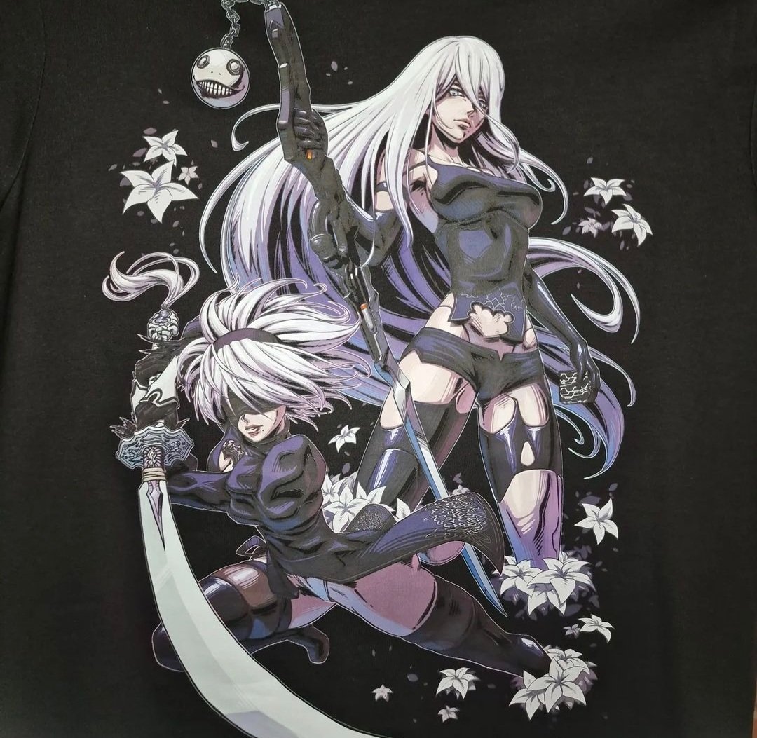 Console_Corp's tweet image. Dos de las mujeres más fuertes, habilidosas y con gran sexualidad incluso peleando 😌
 capaces de derrotar a todo un ejercito de máquinas sin despeinarse para proteger a la humanidad, o eso parece ... #NieRAutomata

Diseño realizado por el monstruo @uchiha_jake