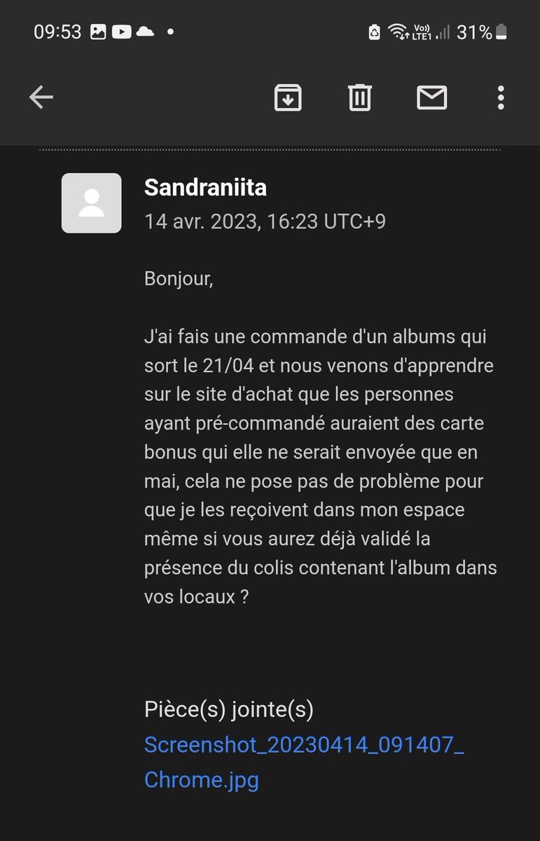 Sandra tweet media