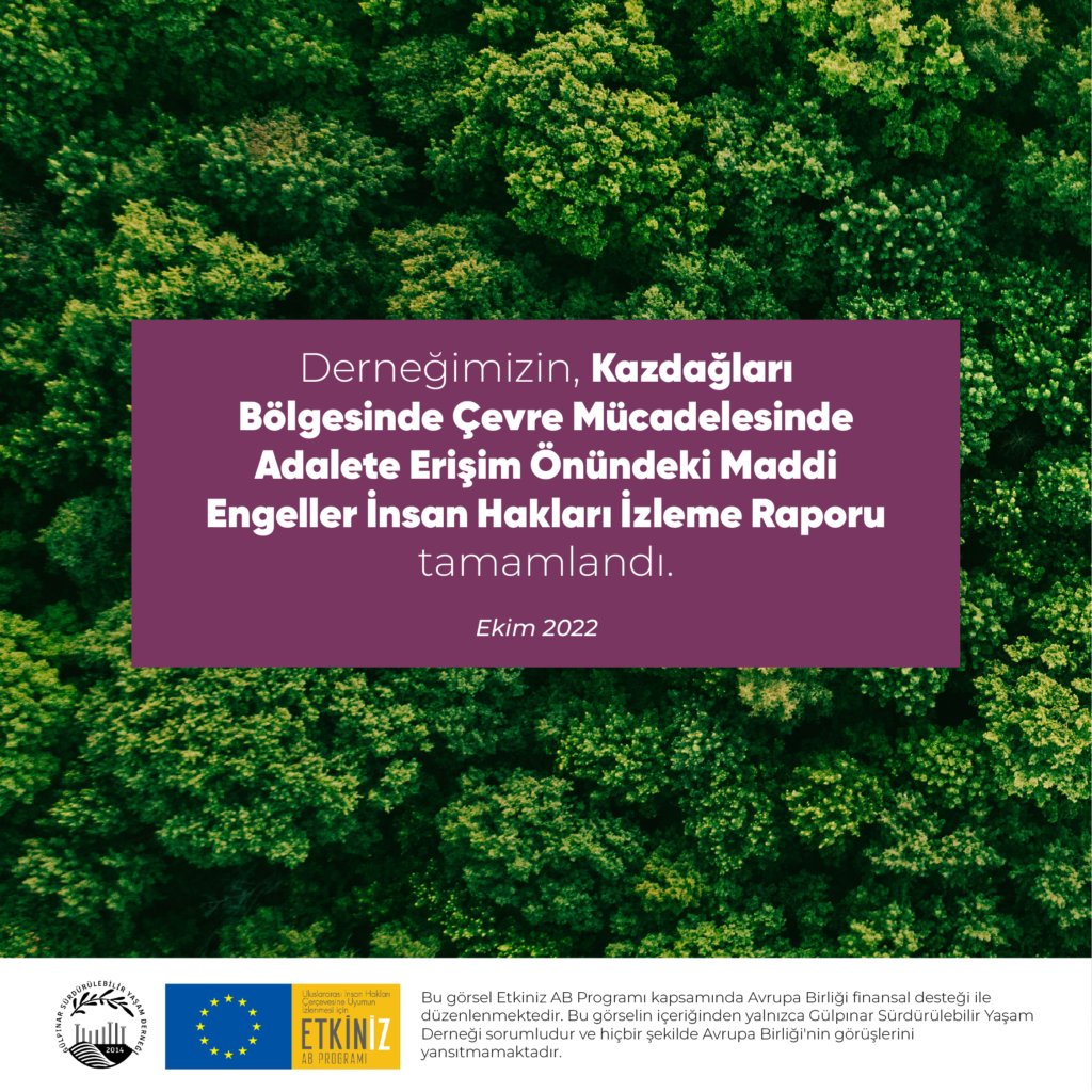 . (@civicspacemedia) on Twitter photo 📗Kazdağları Bölgesinde Çevre Mücadelesinde Adalete Erişim Önündeki Maddi Engeller İnsan Hakları İzleme Raporu tamamlandı.
👉sivilalan.com/2023/04/13/kaz…
<a href="/etkinizab/">ETKİNİZ AB PROGRAMI</a> @gulpinarsyd 📗Kazdağları Bölgesinde Çevre Mücadelesinde Adalete Erişim Önündeki Maddi Engeller İnsan Hakları İzleme Raporu tamamlandı.
👉sivilalan.com/2023/04/13/kaz…
<a href="/etkinizab/">ETKİNİZ AB PROGRAMI</a> @gulpinarsyd