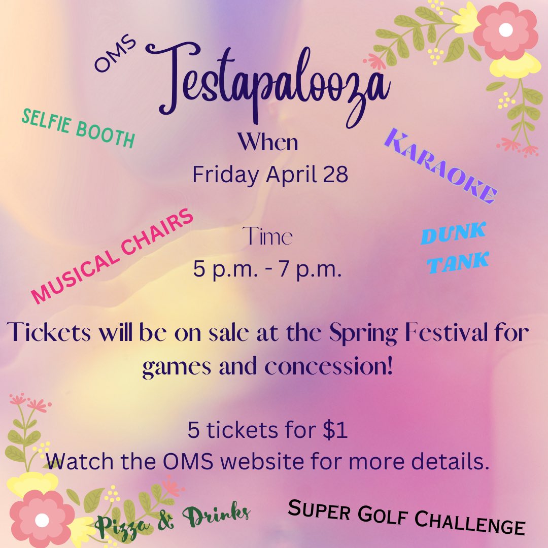 Be there or Be Square! Kickin’ it old school! 🤩 OMS TESTAPALOOZA