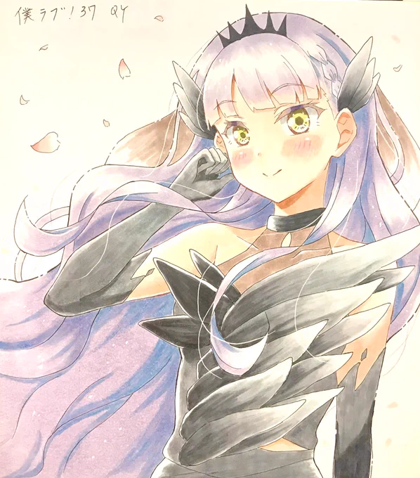 マルガレーテちゃん色紙完成!僕ラブに持っていきます〜 