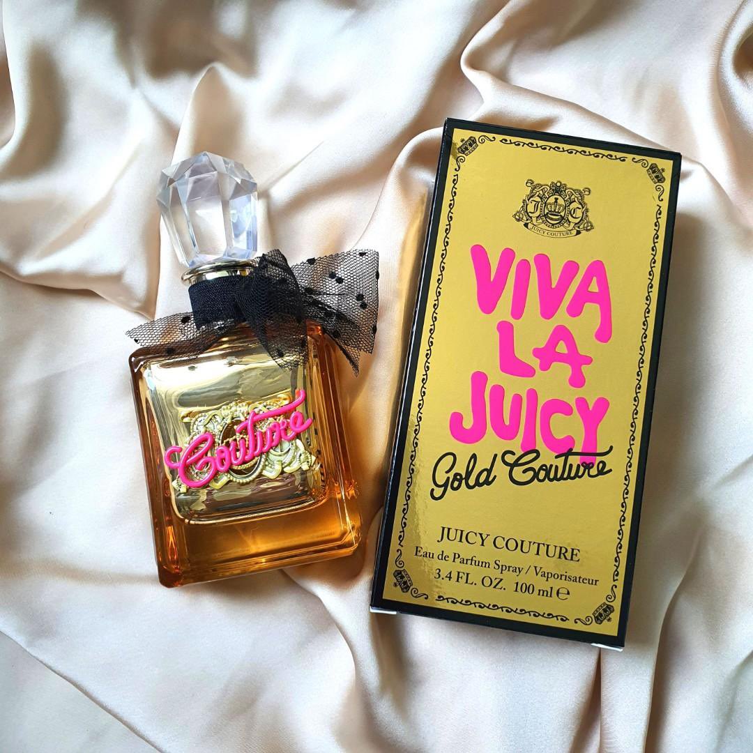 Dalam banyak2 viva la juicy , i paling suka yang gold ni🫶🏻

One of my sexiest perfume yang i pernah ada . Dia punya performance &amp; longlasting mmg superb giler !! And yang paling penting bila you lalu depan bf orang , confirm bf orang tu toleh tengok you sebab wangi giler🤣😂