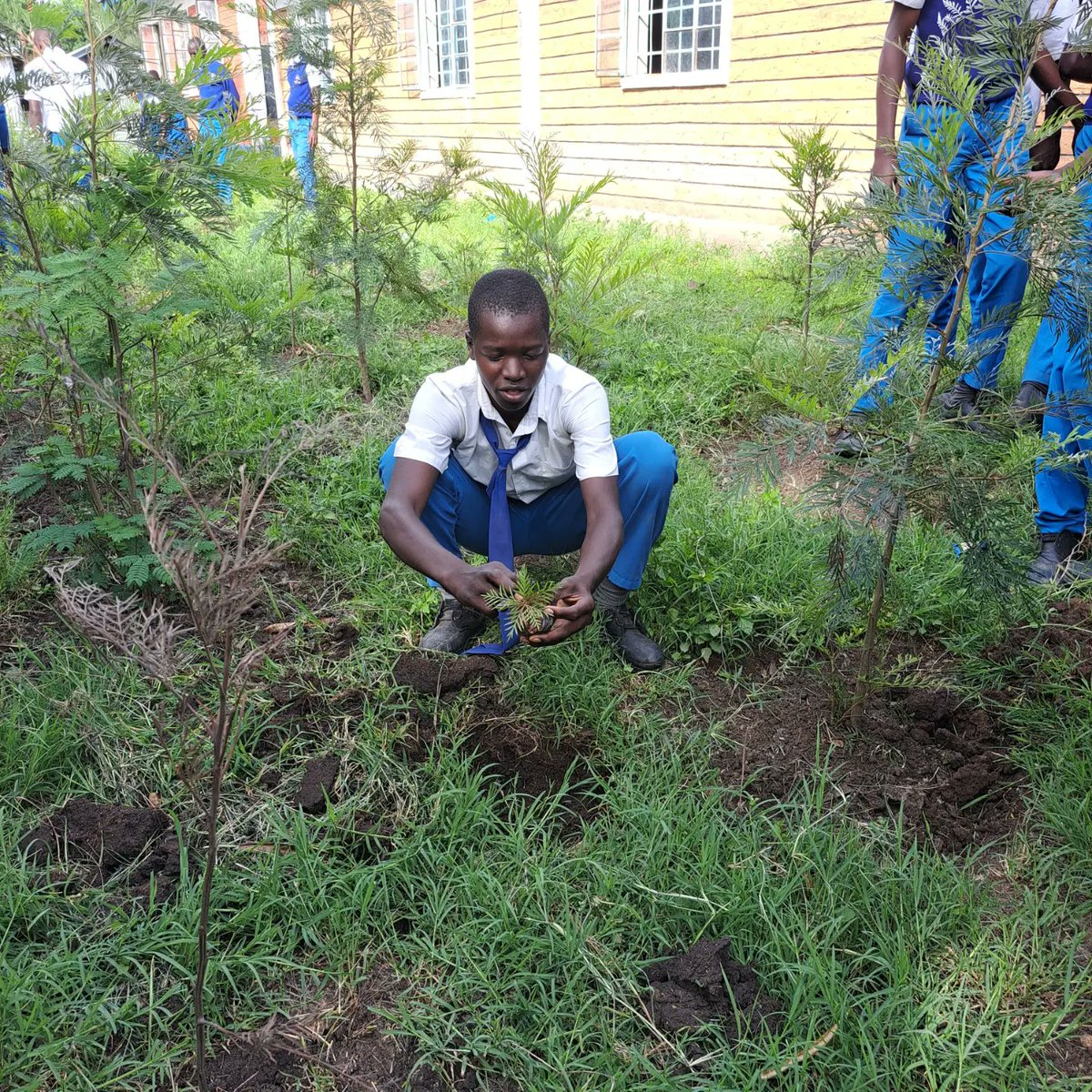 In every school we visit and provide students with environmental information, we ensure to wrap it up with a tree planting event.

#FaceOutEcosystemImbalance
#OurSharedWorld