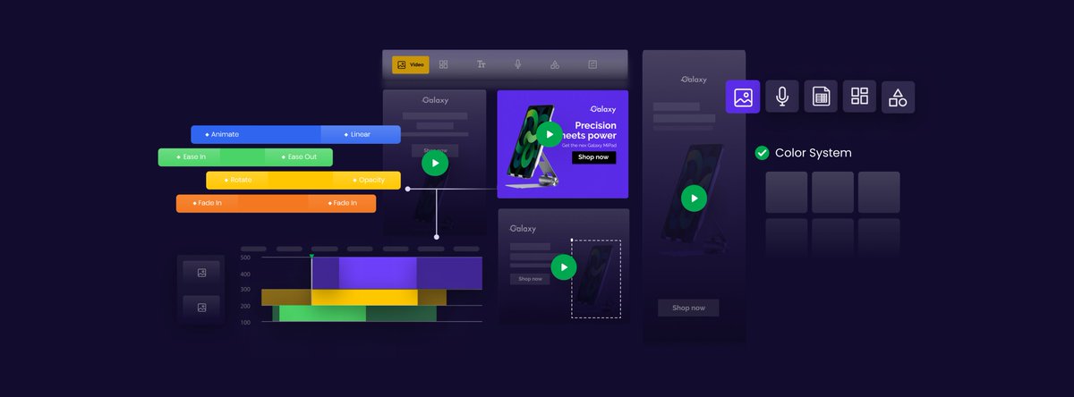 TikTok, Instagram reels, etc have breathed new life into video marketing. Yet, most enterprises find video production complex &amp; expensive🤔

But it doesn't have to be so!  Rocketium enables brands to scale video production efficiently &amp; at lower costs.🚀

rocketium.com/academy/beyond…