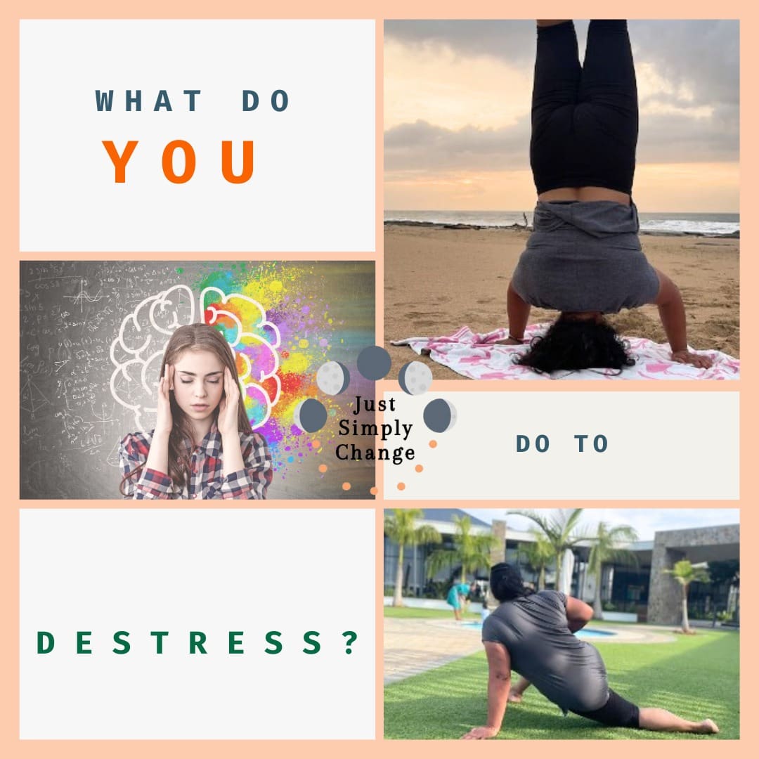 JSimplyChange's tweet photo. What do you do to destress? 

- Stress is very debilitating. If you don’t understand what stress is, the triggers and also how to manage it, it will stop you from being happy and successful. https://t.co/ufPLocMu3p
