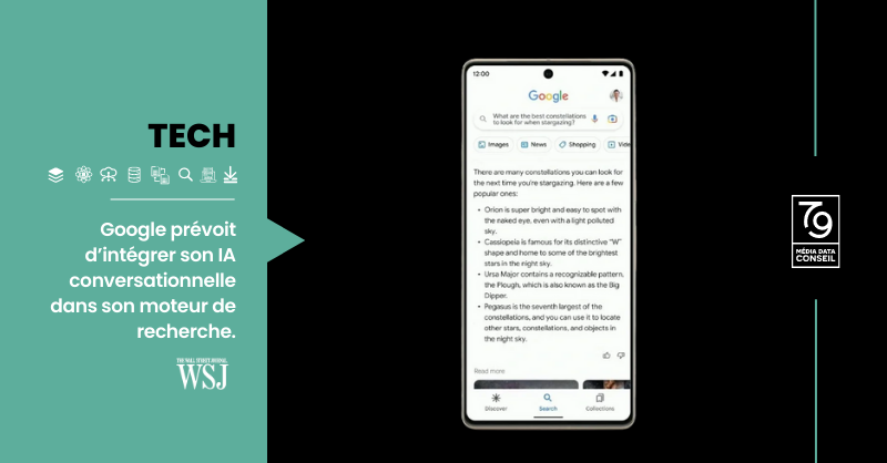 AGENCE79's tweet photo. To The Point by @AGENCE79 🎯: Un concentré d'actu #Digital & #Media
📌#SocialMedia #Twitter #ElonMusk #Google #AI #Search #BardAI #googlebard #Browser #Chrome #safari #Apple #Messenging #Apps #Mobile https://t.co/I3eaWH5CNE