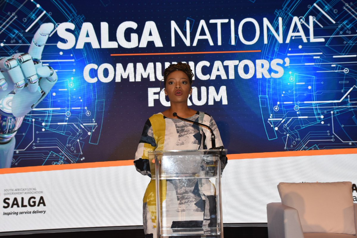 SALGA_Gov's tweet photo. Ms Ayanda Allie, our esteemed host, warmly welcomes us to the final day of the SALGA NCF. She provides us with an overview of the highlights from the past two days, recapping the engaging discussions and insightful presentations that have taken place. #SALGANCF23 https://t.co/i7eJDqvOQ5