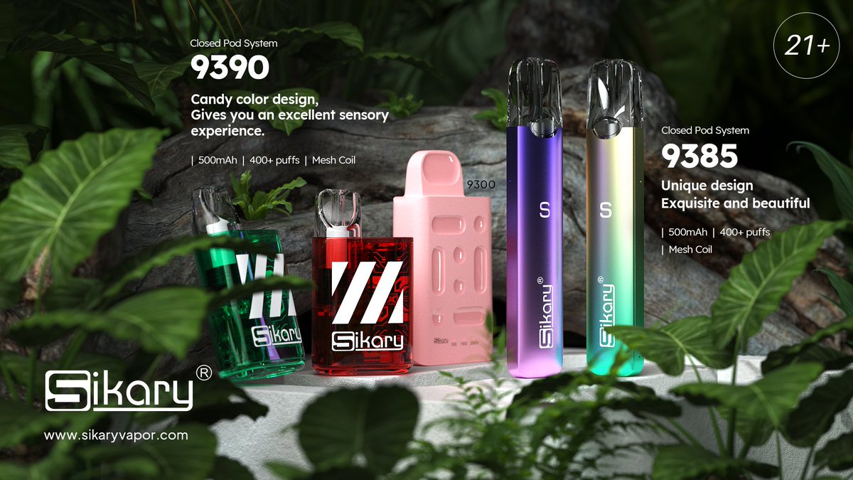 Sikaryvapor's tweet photo. A sleek and stylish design that's sure to turn heads.
Support OEM/ODM
21+
https://t.co/baT0o7mt49
#sikaryofficial #sikary #odm #oem #vapefair #sikaryvapor #nicotine #ecigarettebar #usvape #vapes #vaping #disposablevape https://t.co/e0FM3p3Zmc