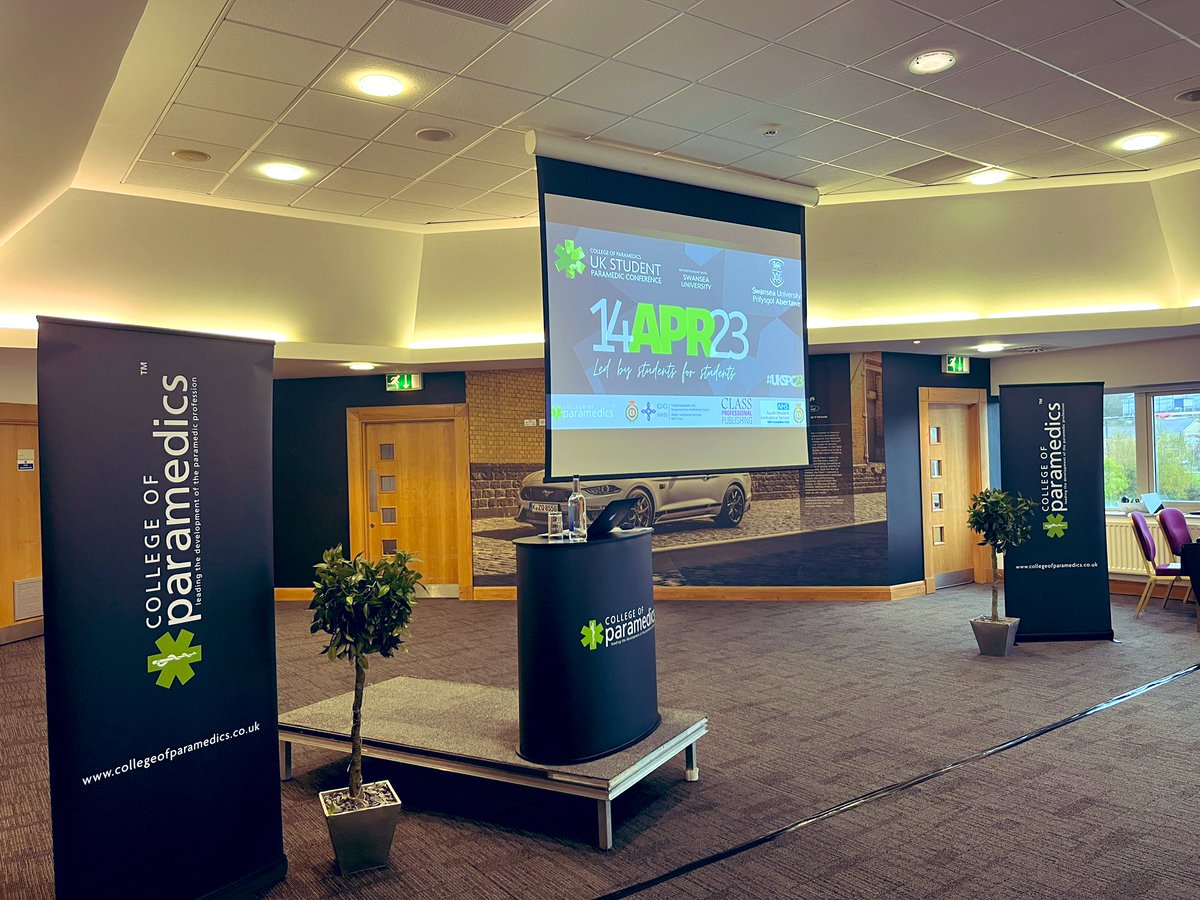WilBroughton's tweet photo. Delighted to be @UKSPC today in #Swansea - and even delighted as it’s #10years since a small group of friends @UHParamedic @HertsUHSPS ran the first #UKSPC! #UKSPC13 #UKSPC23 #StudentParamedic #StillGoingStrong https://t.co/PqC2zaf9Dt