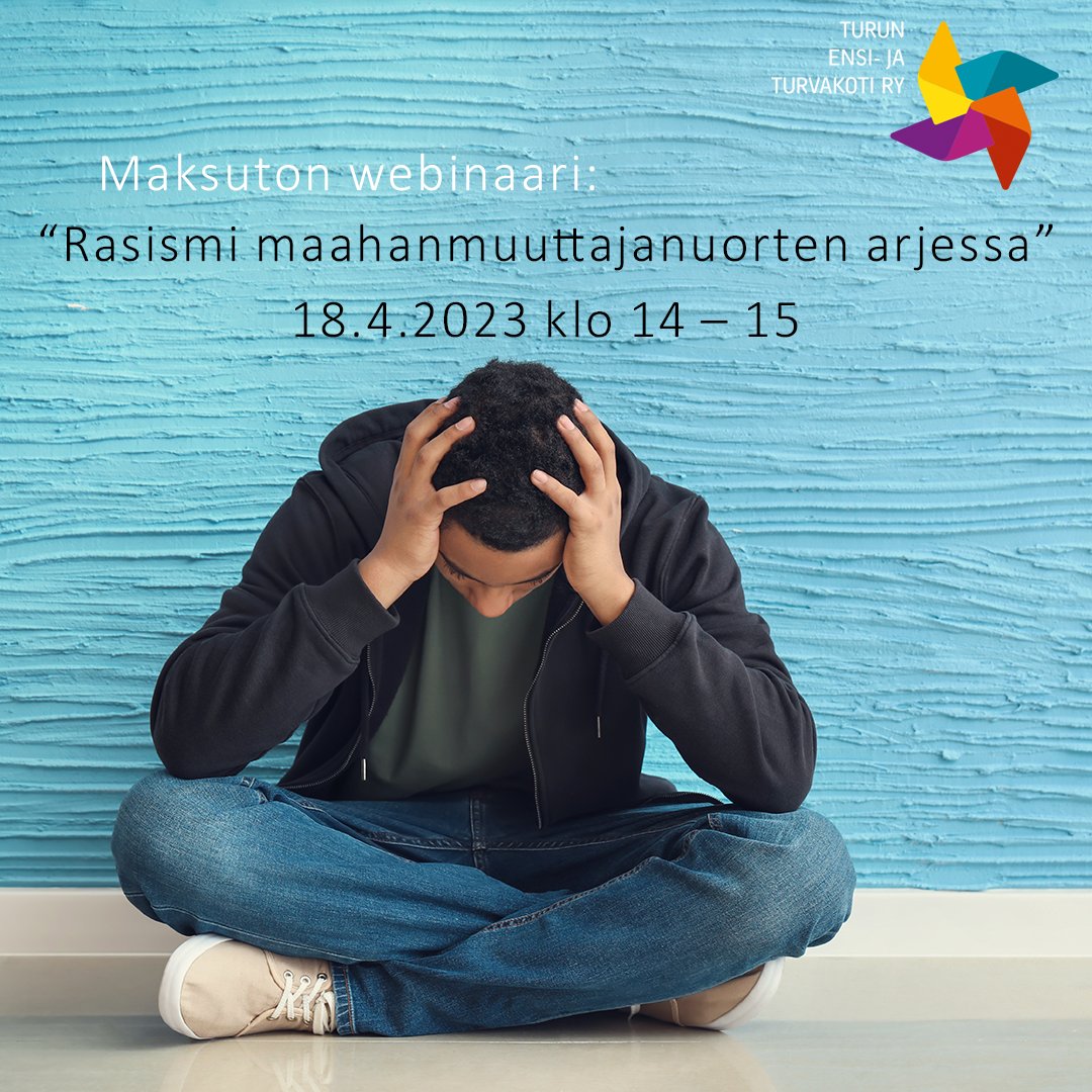 Osallistu 18.4.2023 klo 14-15 webinaariin, jossa maahanmuuttajanuoret kertovat kokemastaan arjen rasismista. Nuorten elämä Suomessa ei ole pelkästään kiinni heidän valinnoistaan, vaan siihen vaikuttaa vahvasti yhteiskunta ja siinä piilevä rasismi. tuentu.fi/arkipaivan-ras…
#turku