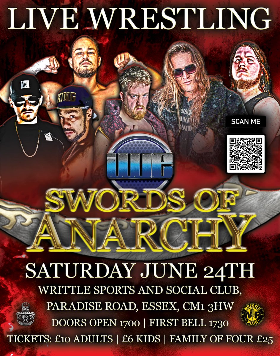 IWE returns June 24th, at the Writtle Sports &amp; Social Club in Chelmsford, Essex. 

Featuring stars of IWE past, present and future. 

Huge 20 man over the top rope rumble as the main event, winner gets a title opportunity whenever they want.