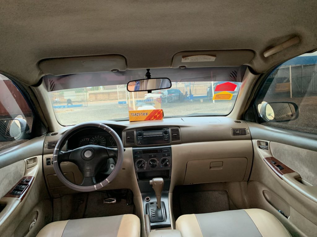 RegularCudjoe's tweet photo. Cars that run forever? Yes. 

2008 Toyota Corolla CE 
1.8 liter engine 
Automatic transmission 
 13reg
Ac works great 
Very strong engine &amp; gearbox 
Super neat inside &amp; out. 

Enter dm with how much you think is fair. 
If you give me yawa offer I go beat you😂 https://t.co/W6qPXW2UNu