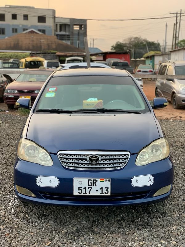 RegularCudjoe's tweet photo. Cars that run forever? Yes. 

2008 Toyota Corolla CE 
1.8 liter engine 
Automatic transmission 
 13reg
Ac works great 
Very strong engine &amp; gearbox 
Super neat inside &amp; out. 

Enter dm with how much you think is fair. 
If you give me yawa offer I go beat you😂 https://t.co/W6qPXW2UNu
