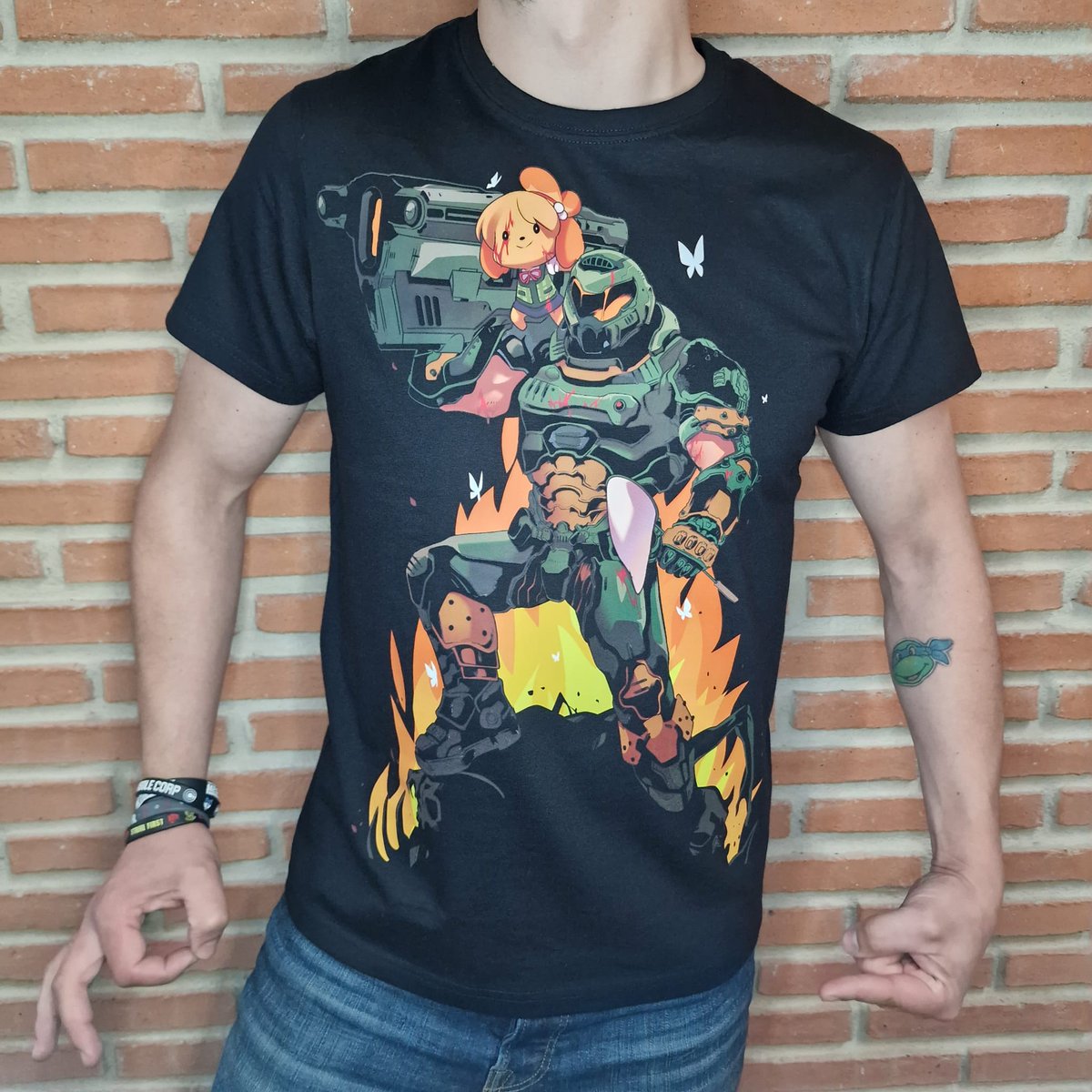 Console_Corp's tweet image. La fusión perfecta, #animalcrossing x #doom , esta vez Canela tomará unas vacaciones en el infierno cazando demonios, mientras Doomslayer se toma un respiro en una isla paradisíaca cazando bichos y conociendo vecinos 😌

Diseño realizado por la adorable @rawder_beoluve  ♥️