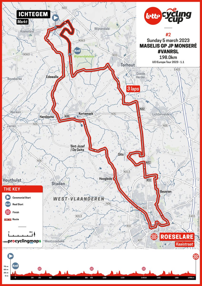 ProCyclingMaps's tweet photo. 🇧🇪 Loto Cycling Cup - #1 Le Samyn, #2 GP Jean-Pierre Monseré, #3 Circuit de Wallonie, #4 Veenendaal-Veenendaal, #6 GP Marcel Kint
#Cycling #EuropeTour #UCI #Procyclingmaps #Golazo https://t.co/13TbXvqDFn