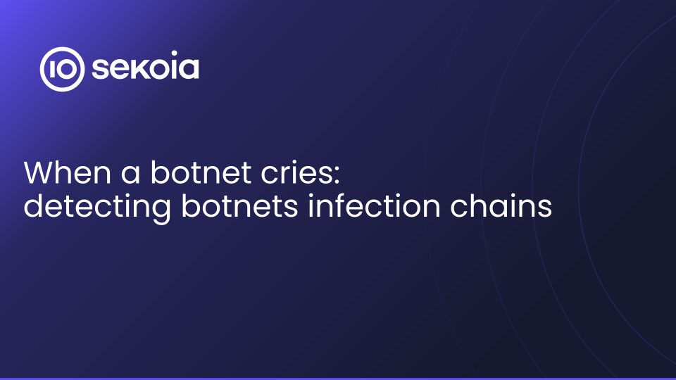 #Botconf is also live on #Youtube! Join @r1chev and @Wellan129 from @sekoia_io #TDR team at 11:30am for their talk 'When a botnet cries: detecting botnets infection chains' 💪 💪 💪

📺 youtube.com/watch?v=FmVA6i…