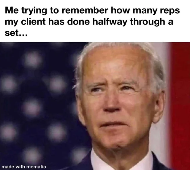 RemotePts's tweet image. When counting reps becomes a presidential challenge 🤔😂 Tag a friend who always loses count! #PersonalTrainerProblems #FitnessHumor #personaltrainer #personaltrainerlife #personaltraineronline
