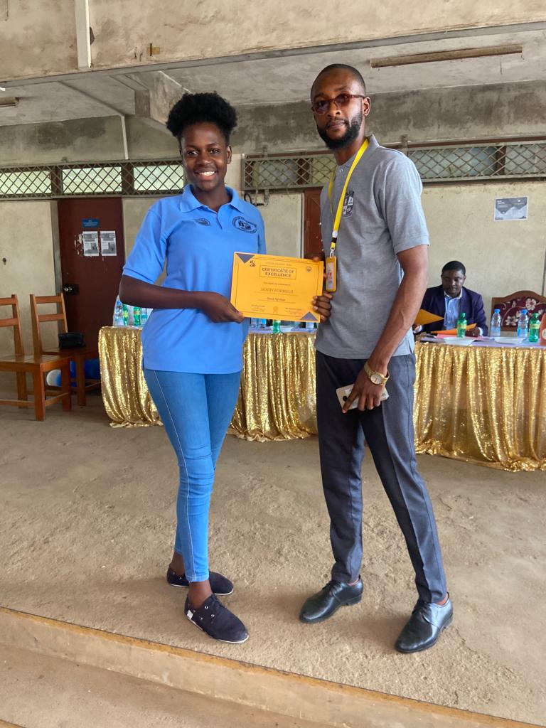 I received the award of the Best Writer in the University of Buea by the department of Journalism and Mass Communication on April 12. 
Together let's keep impacting our community with what we can do best.
Thank you JMC
@thepostnuspaper
@ASJUB
<a href="/RealPaulNjie/">Paul Njie</a> 
@missskills2023