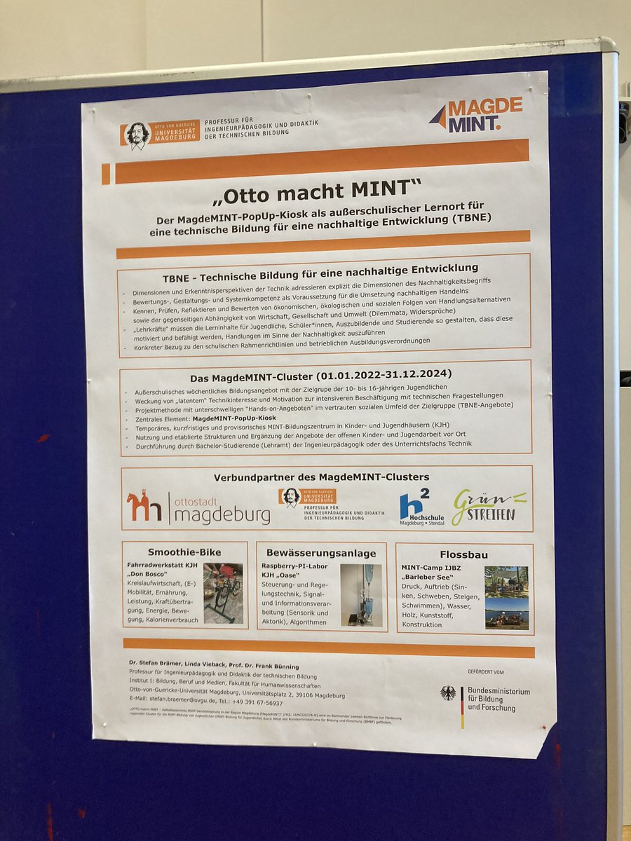 2. Grazer Berufsbildungskongress. Nachhaltigkeit – entwickeln – fördern – leben (13./14.4.2023) Pädagogische Hochschule Steiermark Graz
#MagdeMINT