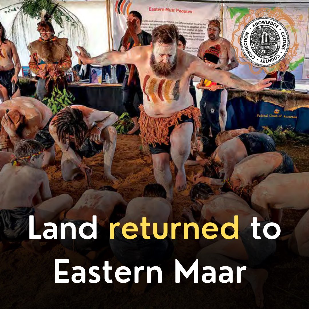 koorimailnews's tweet photo. VICTORIA’S first native title determination in a decade has been made, returning land rights to the Eastern Maar peoples in the state’s southwest.
MORE: https://t.co/nzpx1FMD7c
#KooriMail #Indigenous #FirstNations #Blak #Education #EasternMaar #LandReturned #FederalCourt https://t.co/qvB0UFhKG7