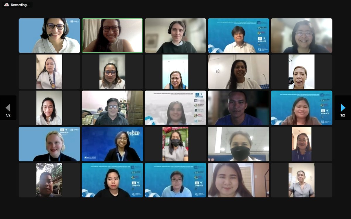 IIEP_UNESCO's tweet photo. On April 12, IIEP &amp; partners shared key findings from our 'Cities &amp; Education 2030' research in Manila 🇵🇭 w/city authorities and 60+ stakeholders. Our technical webinar showcased the strengths, challenges and opportunities they face to achieve #SDG4.
More: https://t.co/y8VjgMLhVU https://t.co/CHK6Ncbl9f