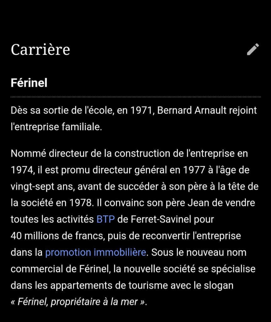 @FranckOhrel @davidlisnard @LVMH En effet les jeunes devraient s'inspirer de lui et être nommés par papa directeur général d'une grosse entreprise du BTP. Je comprends pas pourquoi tout le monde ne fait pas ça, c'est pourtant pas compliqué...