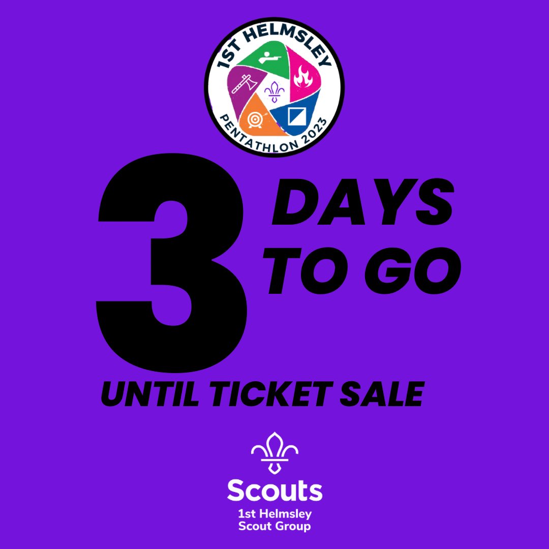 1stHelmsley's tweet photo. 𝐐𝐮𝐞𝐬𝐭𝐢𝐨𝐧: is this a scout only event? 
𝐀𝐧𝐬𝐰𝐞𝐫: No, it’s open to everyone who would like to have a fun family day out.

#1sthelmsleypentathlon https://t.co/nOcdPx7E0J