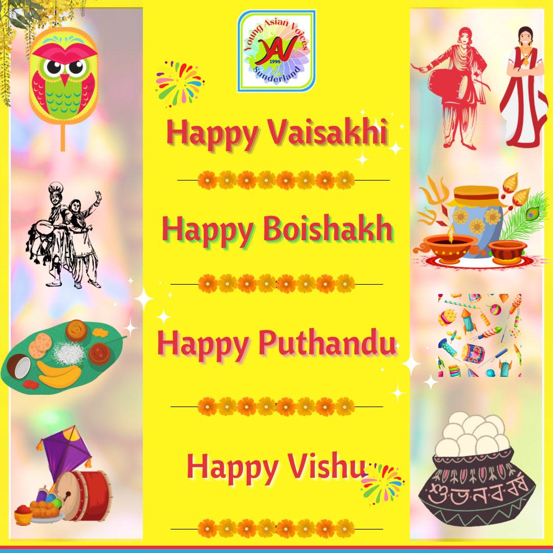 🌟Wishing everyone celebrating a very happy Bengali, Tamil , Sikh & Kerala New Year💥🥳

May the South Asian New Year being prosperity, peace & good health 🙏 

#Vaisakhi2023 #PohelaBoishakh #Puthandu #Vishu