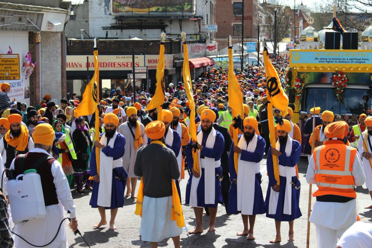 Happy Vaisakhi #KhalsaSajnaDiwas 

Vaisakhi has a great significance in the history of Sikhs as in year 1699 AD on Vaisakhi day, Sahib-e Kamaal Sri Guru Gobind Singh Ji ( tenth soul of Sri Guru Nanak Sahib, the founder of Sikhism) created Khalsa Panth at Takht Sri Kesgarh Sahib,…